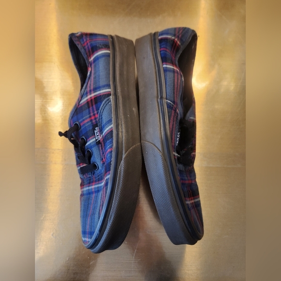 Plaid Unisex Vans Size 7.5 Women's 6 Men's - Picture 5 of 9
